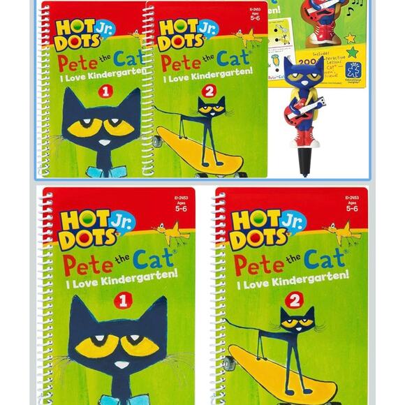 PETE THE CAT-HOT DOTS ACTIVITY SET - Picture 3 of 15